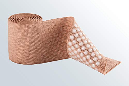 medi Mediven elegance 0269C02 - Medias de compresión para mujer con punta abierta, CCL2, banda adhesiva con puntas, cachemir, talla II normal