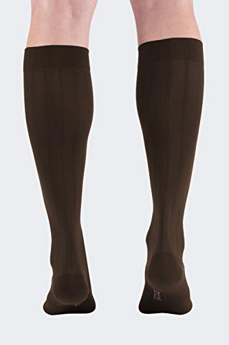medi Mediven for men CCL2 - Medias de compresión para hombre, color marrón, talla III