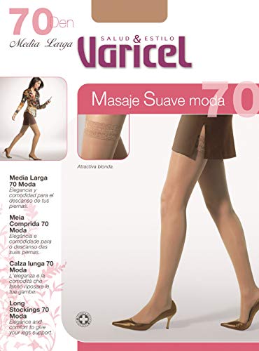 MEDIA LARGA AUTOADHERENTE 70 DEN. (MOKA, M)