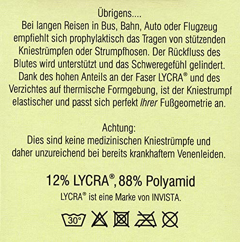 Medias para todo® para todos", 4 pares de medias hasta la rodilla 40 DEN nácar 35/42