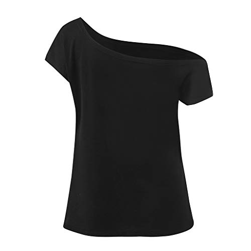 MEIbax Mujer Camiseta Tirantes Verano/Hombro sin Tirantes Color sólido/Mujeres Camisetas sin Mangas Tank Tops Dama Blusa Camisas Chaleco Deportiva Deporte Gimnasio Casual Suelta