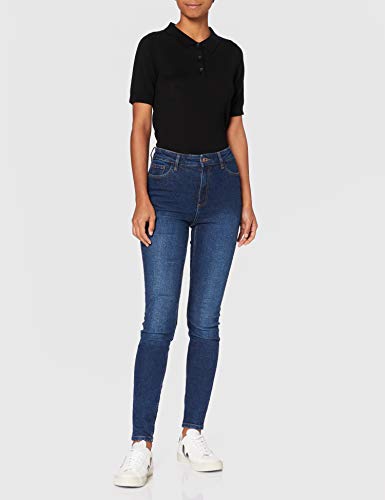 MERAKI Jersey de Lana Merino Mujer, Negro (Black), 36, Label: XS