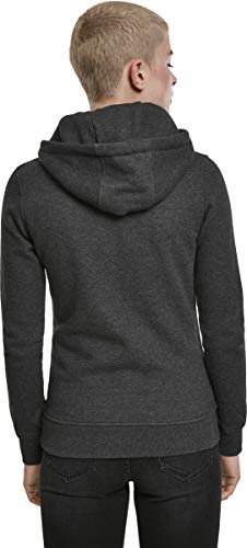 MERCHCODE Sudadera con Capucha para Mujer Bad Girls Have More Fun, Mujer, MC359, Charcoal, Extra-Small