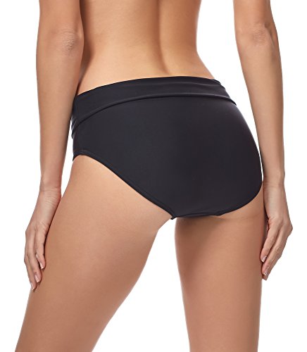 Merry Style Bragas Braguitas de Bikini Parte de Abajo Bikini Trajes de Ba?o Mujer MSVR5 (Negro (9240), 46)