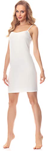 Merry Style Combinación Vestido Interior Mujer MS10-203 (Marfil, L)