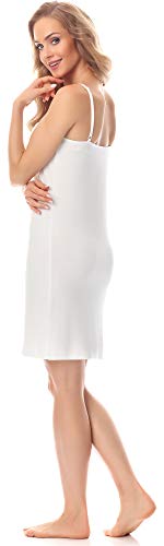 Merry Style Combinación Vestido Interior Mujer MS10-203 (Marfil, L)