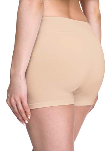 Merry Style Culote de Ciclismo Mallas Cortas Leggins Mujer MS10-284(Beige,XS)