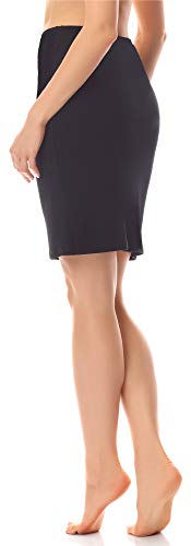 Merry Style Enaguas Minifalda Lencería Ropa Interior Mujer MS10-204 (Negro, L)