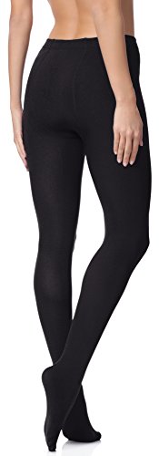 Merry Style Medias Mallas Térmicas Mujer 24555 (Negro, EU 38/40)