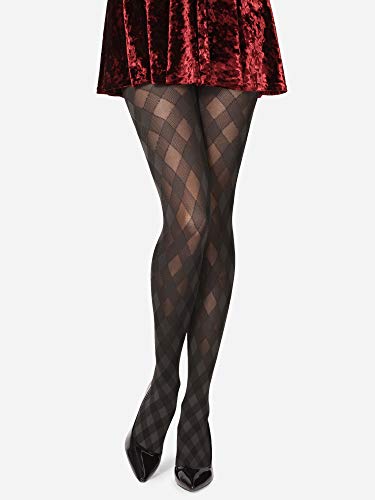 Merry Style Medias Opacas Pantys Lencería Sexy Mujer MS 317 60 DEN (Smoky, L)