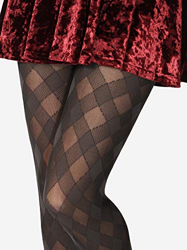 Merry Style Medias Opacas Pantys Lencería Sexy Mujer MS 317 60 DEN (Smoky, L)