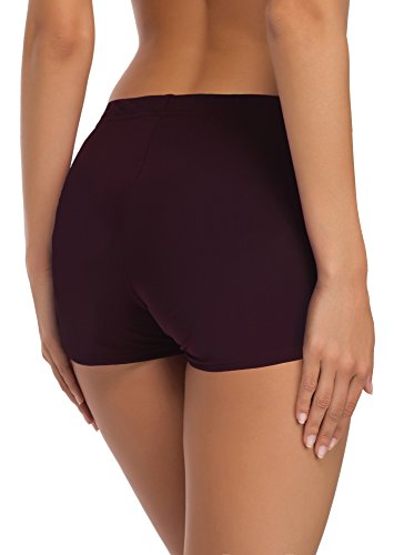 Merry Style Shorts Bañadores Deportivos Trajes de Baño Mujer Modelo L23L1 (Morado (5227), 40)