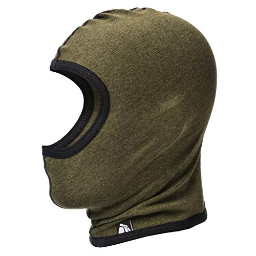 meteor Pasamontañas Balaclava Termico para Invierno Ciclismo Moto Deporte Ski Esquí Senderismo Snowboard al Aire Libre para Hombre Mujer Proteger Cuello y Cara Tamaño Universal (XL/XXL, Khaki)