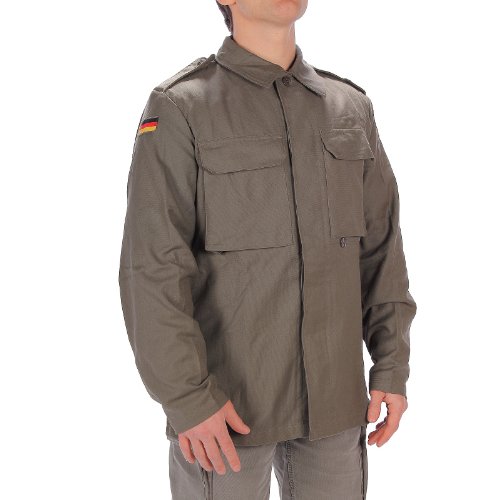 Mil-Tec BW Moleskin Chaqueta Oliva tamaño XL Reg (9)
