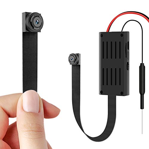 Mini Camaras Espia WiFi 4k DIY Cámaras Oculta IP Vigilancia Portátil Secreta Compacta con Detector de Movimiento, WLAN Camaras de Seguridad Pequeña（2.4Ghz）