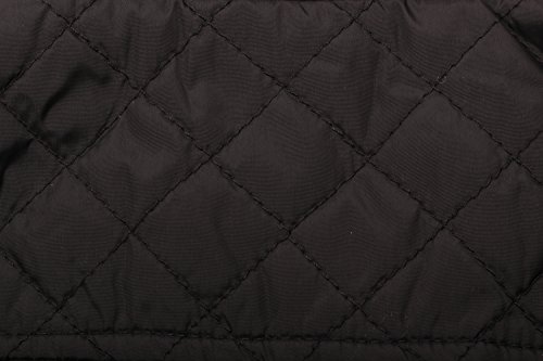 MISS MOLY Mujer Ultra-Light Chaleco de Pluma Sin Cuello Plegable Chaquetas Negro - XS