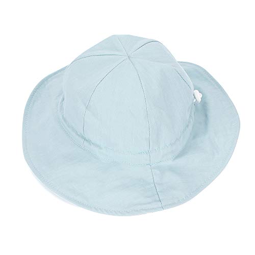 MK MATT KEELY Sombrero Bebe Verano Al Aire Libre Sombrero de Sol Reversible Gorra de Playa Plegable para Niños con Correa Ajustable, Edad 1-3