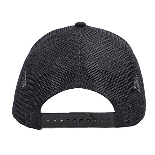 Moda Media Malla Transpirable Gorra Deportiva Unisex, Animal Embroidered Cómoda Tela Elástica Gorra De Béisbol De Velcro Ajustable Gorros Casuales Gorras De Béisbol De Hip Hop Caza Pesca (Aguila-04)