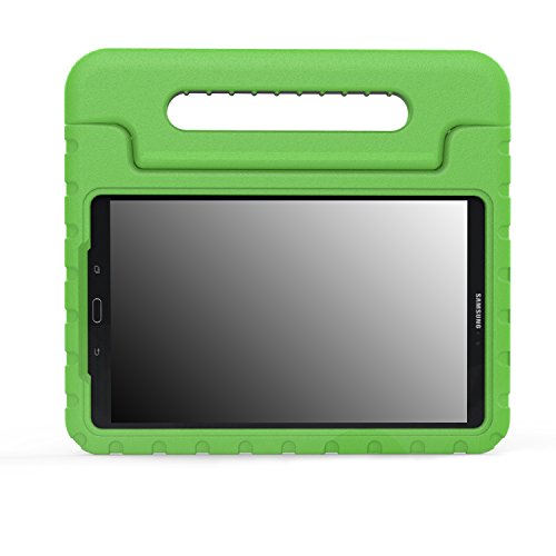 MoKo Funda Compatible con Samsung Galaxy Tab A 10.1(SM-T580/T585, sin Lápiz) - Ligera y Super Protectora diseñada Especialmente para los niños, Verde