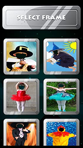 Montaje de fotos de disfraces para niños