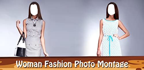 Montaje de la foto de la moda de la mujer