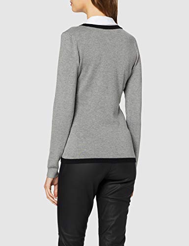 Morgan 192-meos.n Camiseta, Gris (Gris Chine Type Gris Chine Type), X-Small (Talla del Fabricante: TXS) para Mujer
