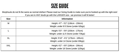 Morphsuits- Msuit Segunda Piel Disfraces para adultos, Color rojo, L (STSREL) , color/modelo surtido