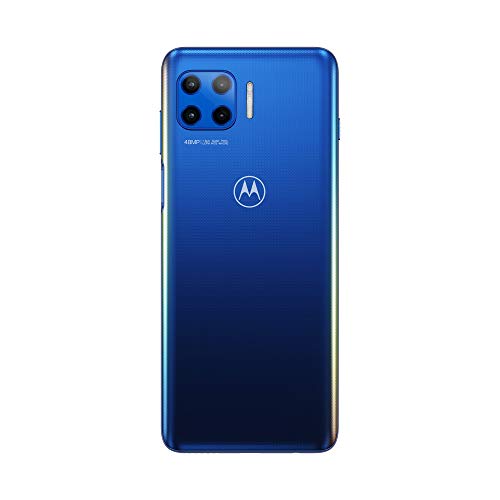 Motorola Moto G 5G Plus - Smartphone de 6.7" (5G FHD+, procesador Snapdragon SD765, 4x cámaras de 48 MP, batería de 5000 mAH, Dual SIM, 6/128 GB, Android 10), Azul [Versión ES/PT]