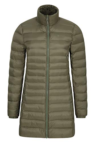 Mountain Warehouse Chaqueta Larga de Invierno 3 en 1 para Mujer de Alaskan Caqui 34
