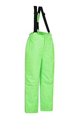 Mountain Warehouse Conjunto de esquí con Chaqueta y Pantalones para niños - A Prueba de Nieve, Bolsillos Delanteros, Forro Polar y faldón paranieves - para Snowboard, Invierno Azul Marino 3-4 Años