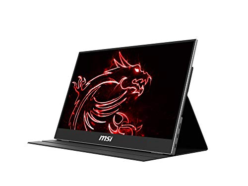 MSI Optix MAG161V - Monitor portátil de 15.6", FullHD 60Hz (1920 x 1080, pantalla plana, panel IPS, ratio 16:9, brillo 180 nits, Anti-glare) negro