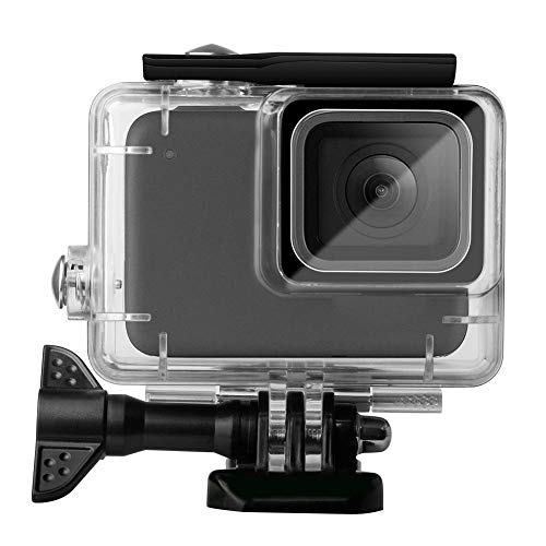 Mugast Cubierta de la Caja de la cámara a Prueba de Agua para Gopro Hero 7,30m Buceo Marco de la Carcasa de la Carcasa subacuática para Surf, Buceo, natación, Selfie, Turismo, Paracaidismo, etc.