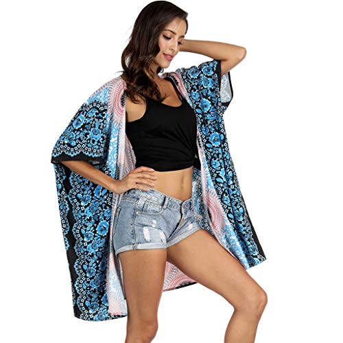 Mujer Invierno Cardigan Jersey de Punto Suelto Chaqueta Botón Suéter para OtoñO Invierno Pullover Túnicas Blusa Camisetas