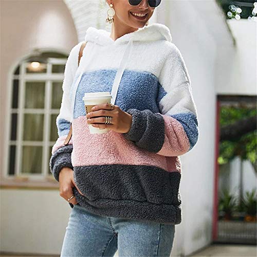 Mujer Sudadera con Capucha 2020 Suelta Tallas Grandes Jersey De Mujer Jersey Otoño Invierno Manga Larga Remata Abrigo Cálido