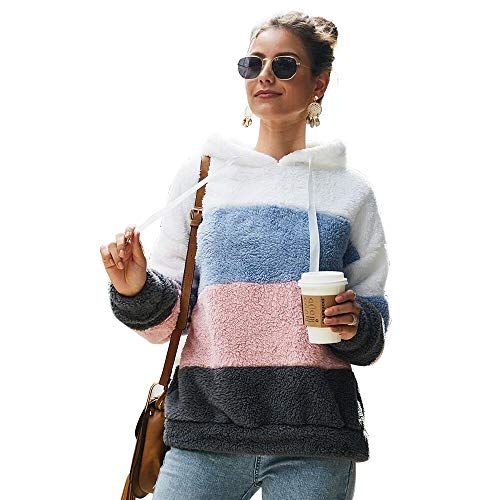 Mujer Sudadera con Capucha 2020 Suelta Tallas Grandes Jersey De Mujer Jersey Otoño Invierno Manga Larga Remata Abrigo Cálido