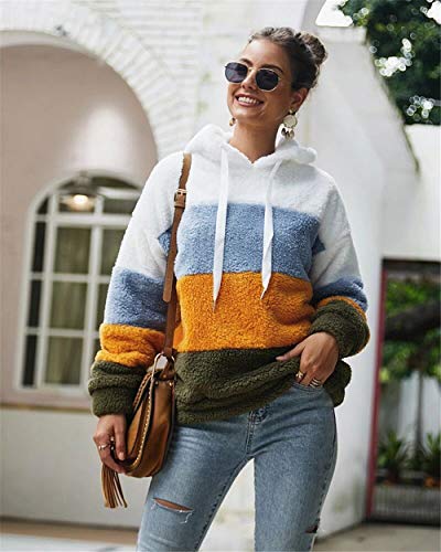 Mujer Sudadera con Capucha 2020 Suelta Tallas Grandes Jersey De Mujer Jersey Otoño Invierno Manga Larga Remata Abrigo Cálido