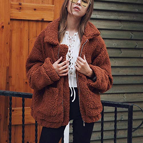 Mujer Sudadera con Capucha para Mujer Rebajas Talla Grande suéter para Mujer otoño e Invierno Camisa de Manga Larga Chaqueta Caliente botón de Felpa Descuento riou