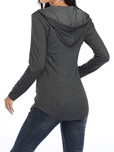 Mujer Sudaderas con Capucha Chaqueta Manga LargaSuéter Jersey Otoño Invierno Tops