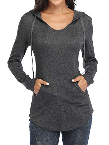 Mujer Sudaderas con Capucha Chaqueta Manga LargaSuéter Jersey Otoño Invierno Tops