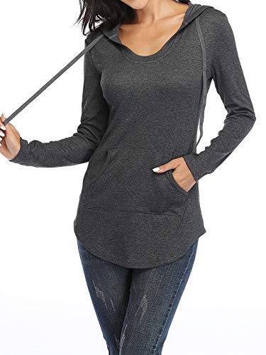 Mujer Sudaderas con Capucha Chaqueta Manga LargaSuéter Jersey Otoño Invierno Tops