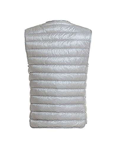 Mujer Ultra-Light Chaleco De Pluma Sin Cuello Plegable Down Chaquetas Rucio L