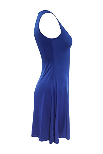 Mujer Vestidos De Fiesta De Noche Cortos Elegantes Vintage Dresses Señoras Años 50 A-Line Vestidos Jovenes Sin Mangas V Cuello Color Solido Ajustados Vestido Corto Vestidos Fiesta Vestidos Coctel De