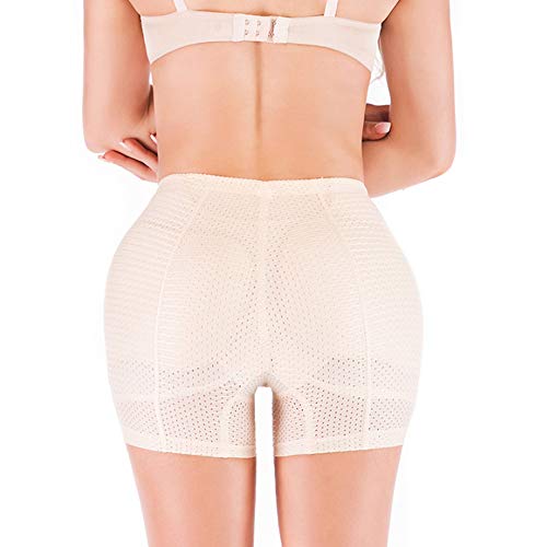 Mujeres Butt Lifter Fajas Bragas De Control De Barriga De Cintura Alta Slimper Body Shaper,Skin-XXL