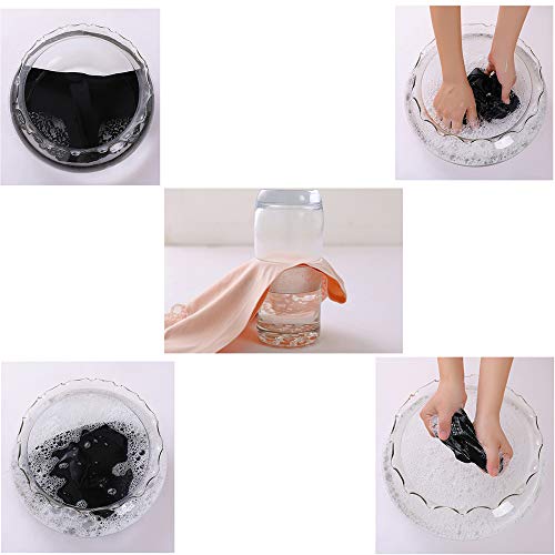 Mujeres Ropa Interior de Encaje Bragas de Bikini para Mujer Cintura Media Hipster Algodón Suave Calzoncillos sin Costuras Color sólido Estampado elástico Recortar Lencería con Estilo Panty Boyshort