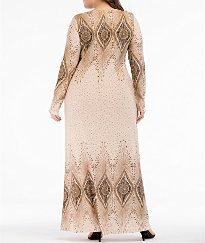 Musulman Abaya Vestido Maxi Dot Print Bat Manga Larga túnica Estilo Kimono Suelto Vestidos Moda Caftan Color de Contraste árabe tamaño Libre