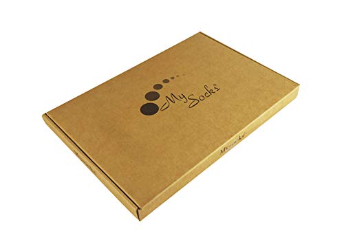 Mysocks 3 pares de calcetines largos hasta la rodilla unisex lisos acanalados con algodón peinado extra fino acanalados Caqui