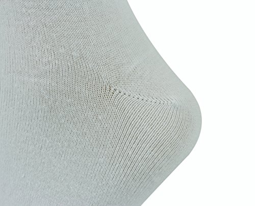 Mysocks Calcetines por encima de la rodilla Llanura blanco