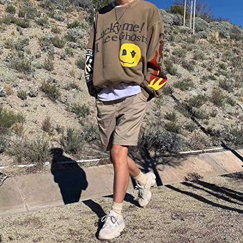 NAGRI Kanye Lucky me I See Ghosts Sweatshirt Sudaderas sin Capucha