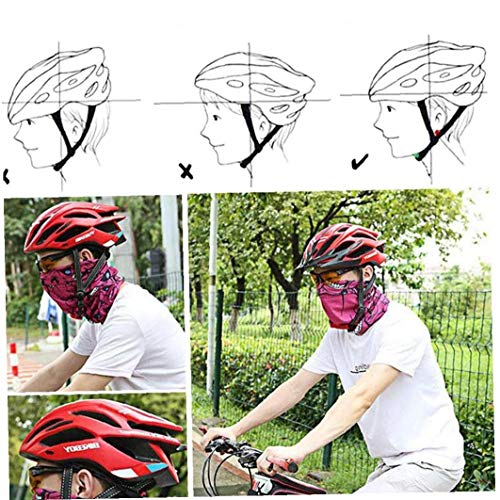 NaisiCore Casco de Ciclista Adulto Ligero Casco de la Bici del Casco de la Bicicleta con la luz Trasera Ajustable Hombres Mujeres Rosa Equipamiento Bicicletas