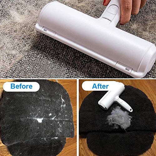 NALCY Cepillo Quitapelusas, 2 Pcs Quitapelos para Mascotas, Cepillo para Mascotas, Cepillo de Limpieza Removedor de Pelaje para Gatos y Perros, para Alfombras, Ropa y Sofá (Azul, Rojo)